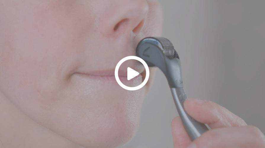 Rokerslijntjes en rimpels rond de mond verminderen met LAYZIN dermaroller, zonder botox of fillers