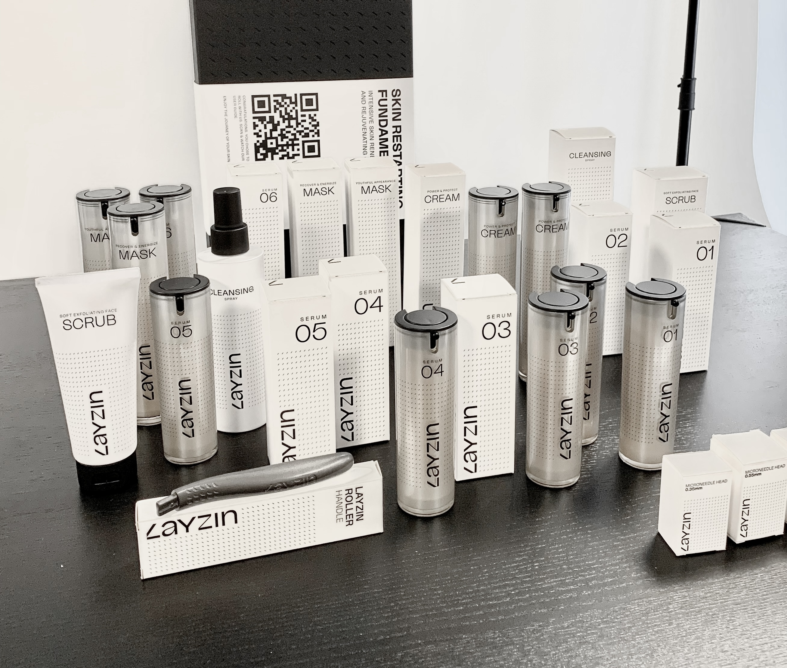 LAYZIN serums microneedling deemaroller cosmetisch arts