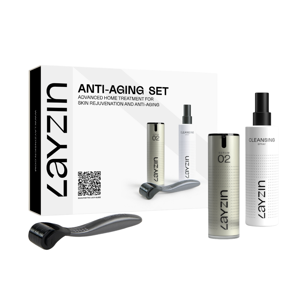 Anti-Aging Microneedling SET - tegen rimpels LAYZIN SKIN