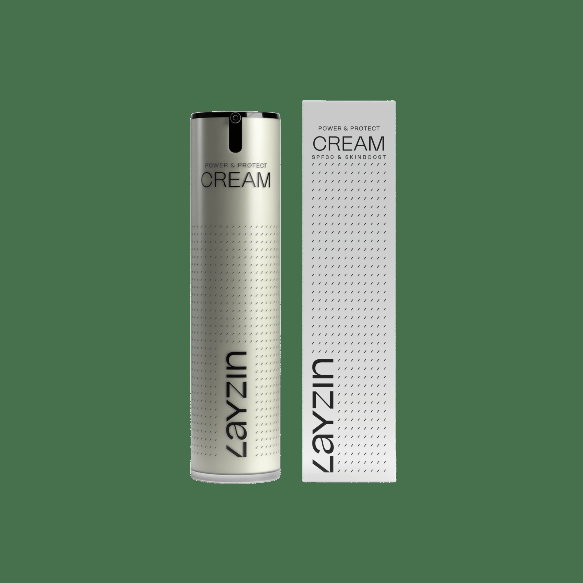 Soothe and Shield voordeelbundel met SERUM 01 hyaluron serum en Power & Protect Cream SPF30 voor hydratatie, huidversteviging en bescherming tegen UV-straling.