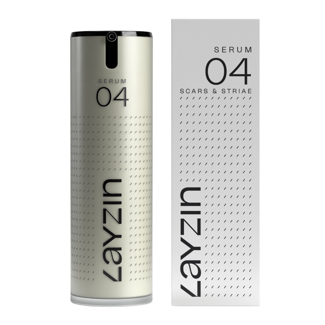 Layzin SERUM 04 huidherstellend serum tegen littekens en striae in elegante verpakking