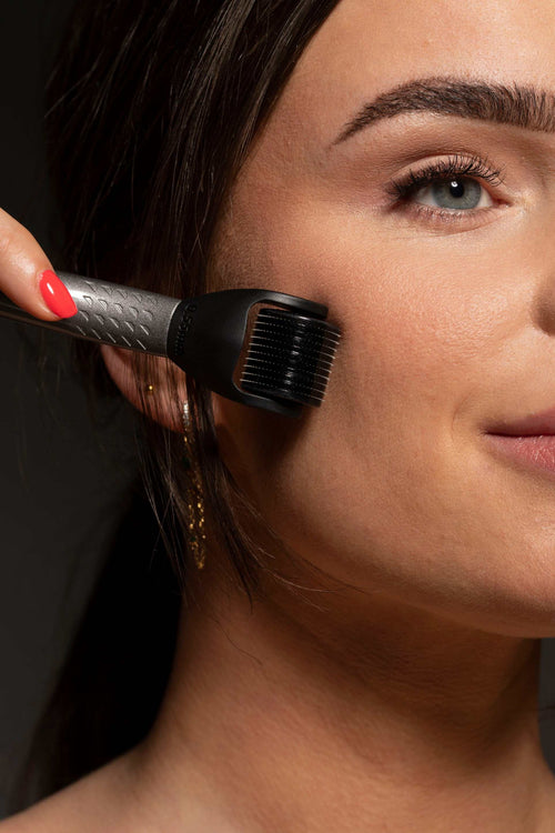 Dermaroller head size M with 0.55 mm needles