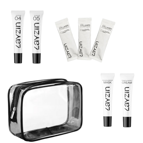 Skin Recovery Travel SET: 4 minis and 3x Collagen