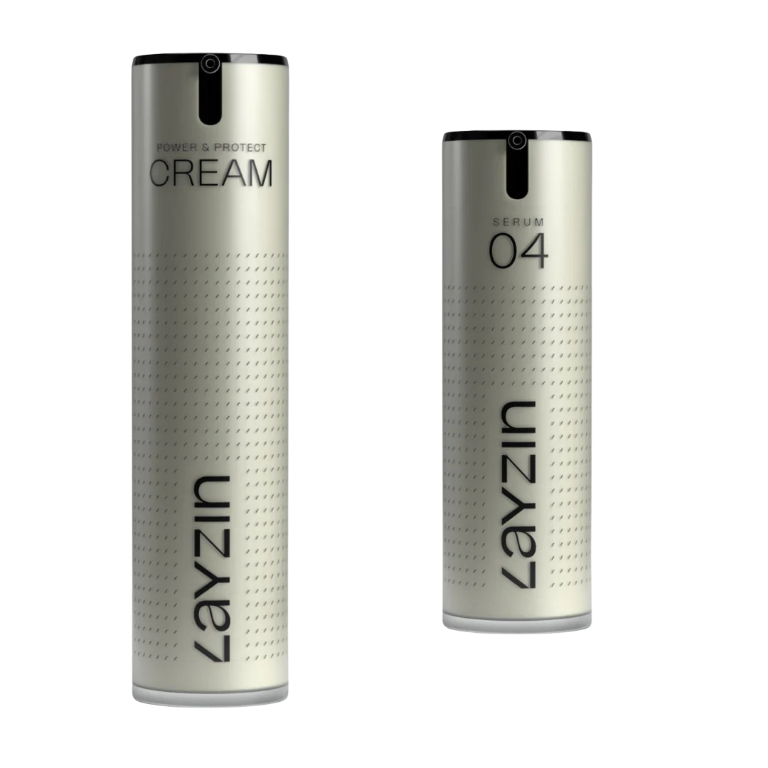 Skin Revive Essentials huidherstellend duo met SERUM 04 en Power & Protect Cream SPF30 voor herstel en bescherming van de huid
