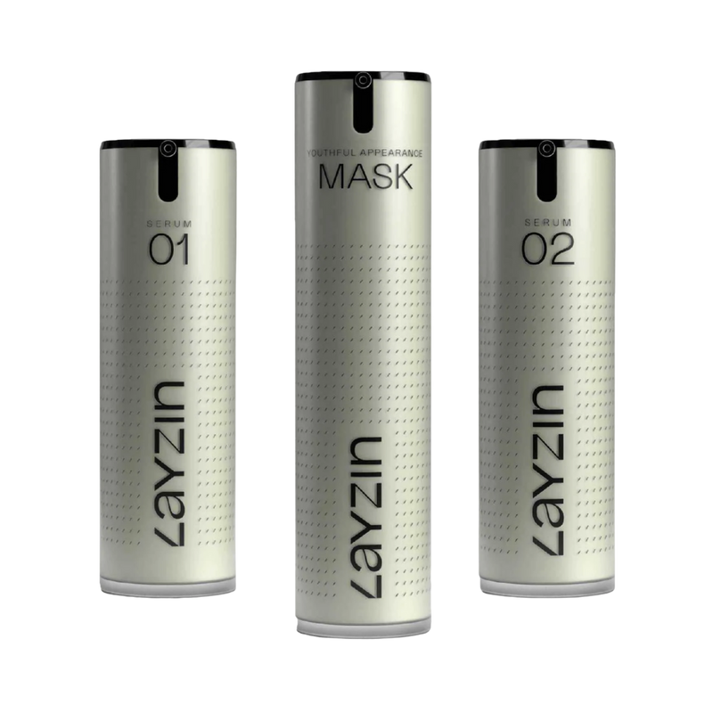 Skin Renewal Trio met SERUM 01, SERUM 02 en Youthful Appearance Masker voor hydratatie en anti-aging huidverzorging