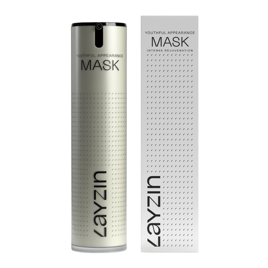 Layzin Skin Renewal Trio Youthful Appearance Mask intensief verjongend gezichtsmasker voor een stralende, jeugdige huid.