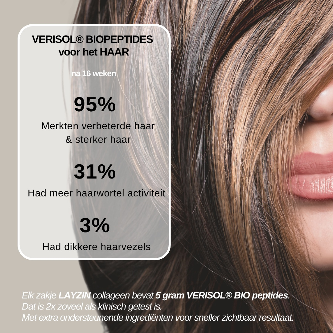 LAYZIN Verisol Collageen Complex met Hyaluronzuur en Vitamine C Halal collageen