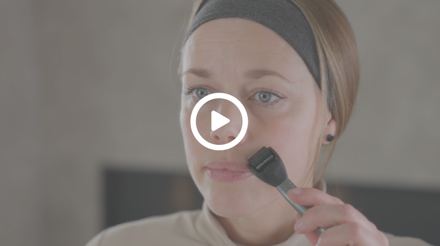 neus lippen plooi verminderen met LAYZIN dermarollers