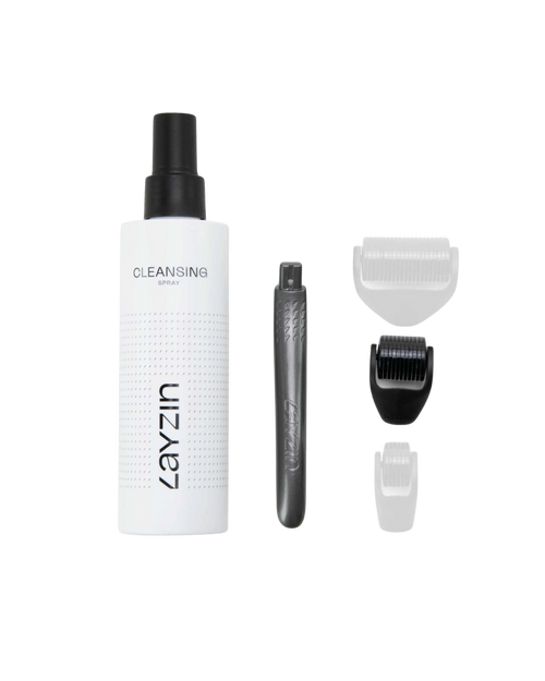 0,55 mm Dermaroller SET inklusive Reinigungsspray