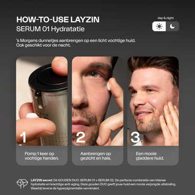 SERUM 01 Intense Hydratatie en Huidelasticiteit - LAYZIN SKIN