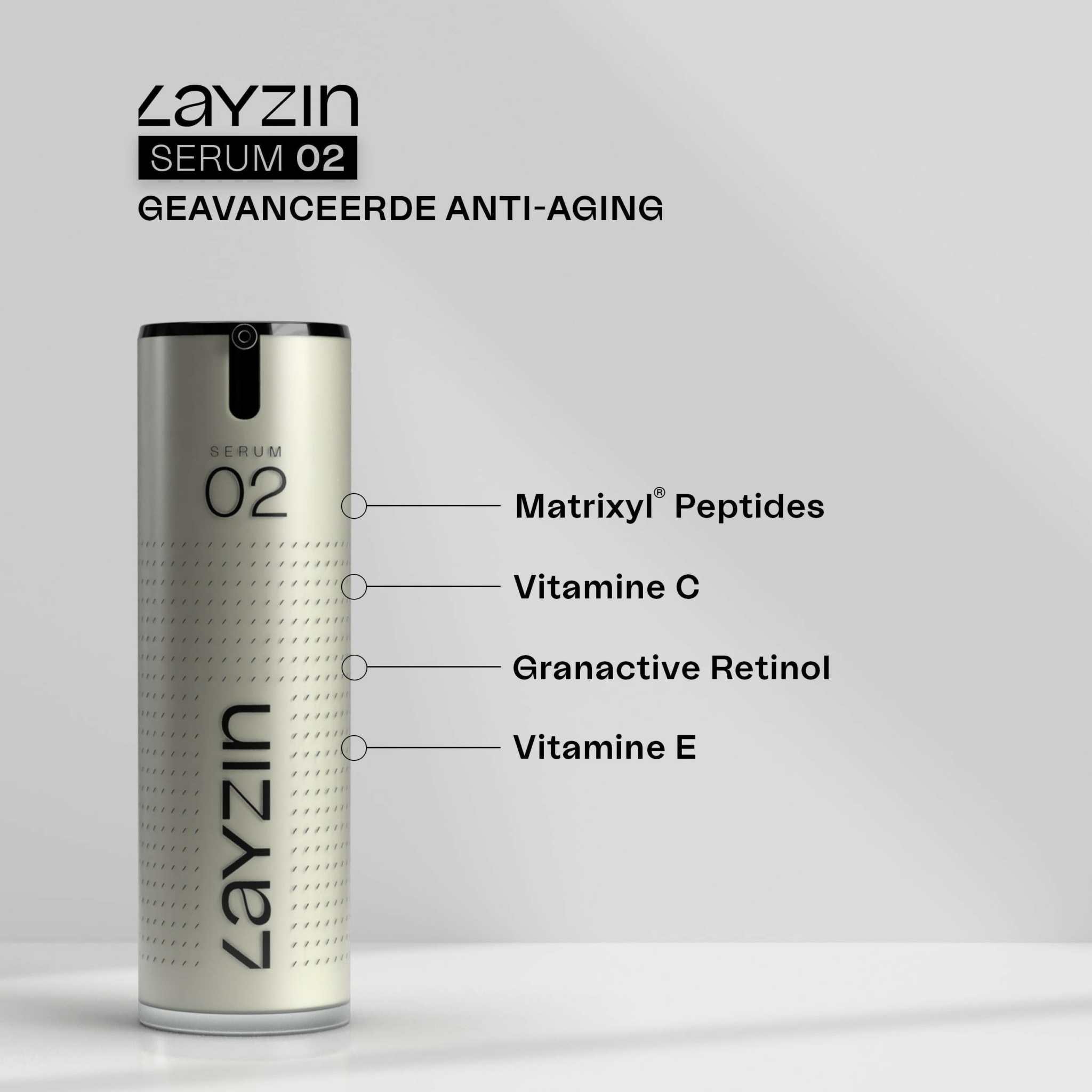 SERUM 02 Anti-Aging en Huidverjonging - LAYZIN SKIN