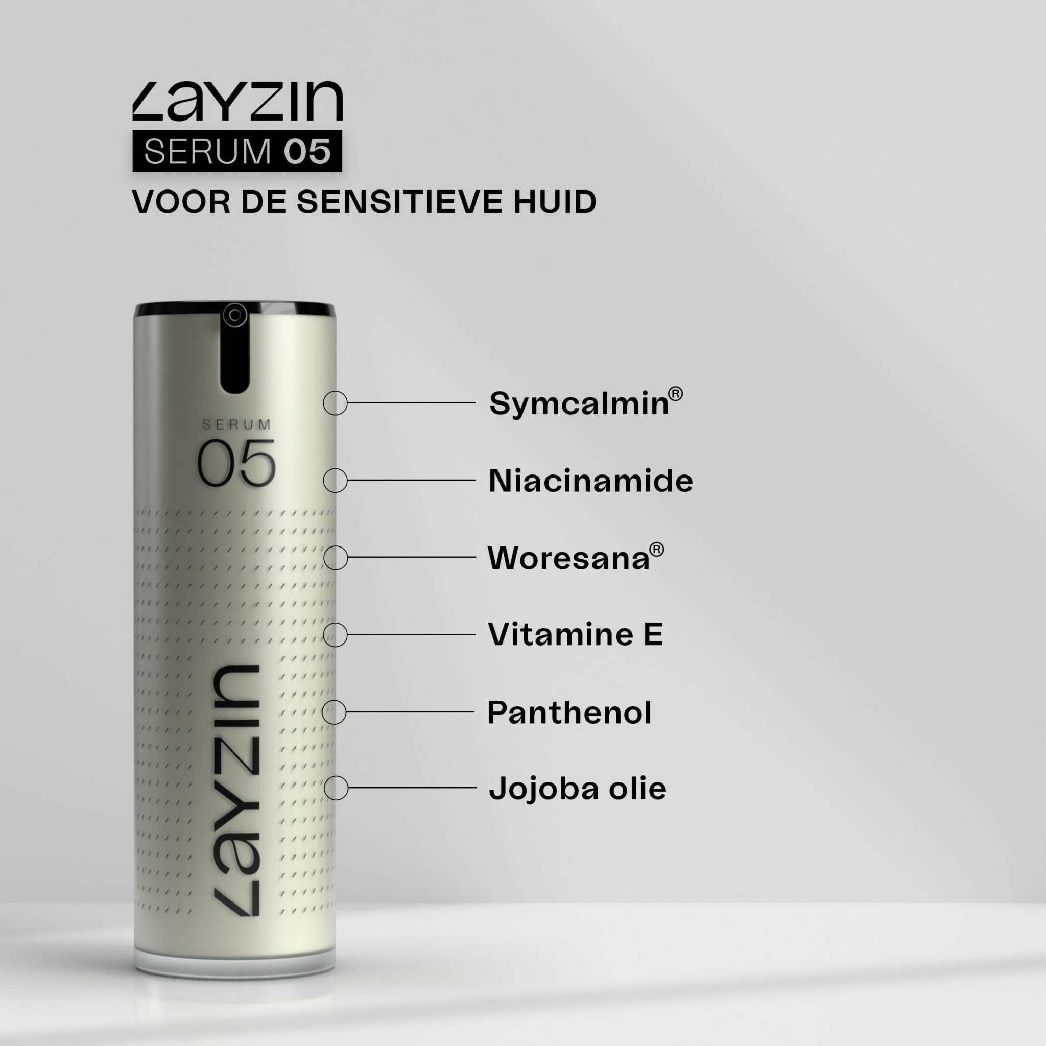 SERUM 05 Sensitieve huid en gevoelige rode huid - LAYZIN SKIN