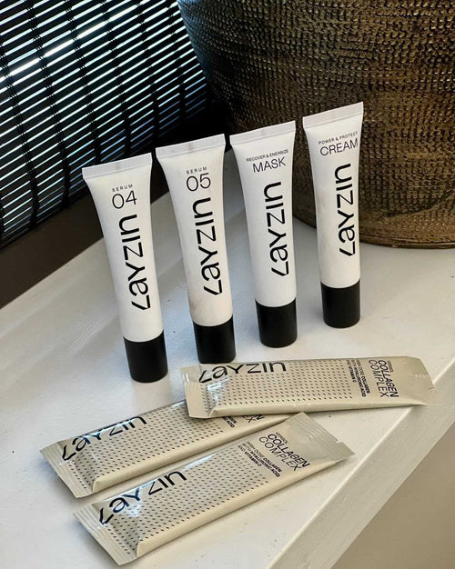 Skin Recovery Travel SET: 4 mini's en 3x Collageen