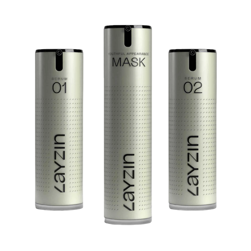 Skin Renewal Trio - SERUM 01, SERUM 02 en Youthful Appearance Masker