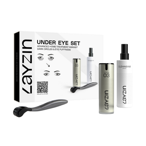 Under Eye Dermaroller SET gegen Augenringe und Augenfältchen
