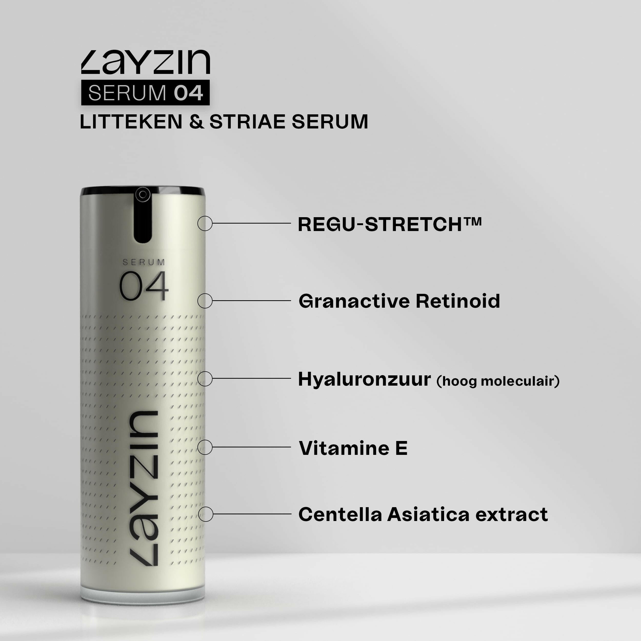 SERUM 04 huidherstellend serum  - LAYZIN SKIN