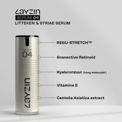 SERUM 04 Litteken serum voor striae en acné littekens - LAYZIN SKIN